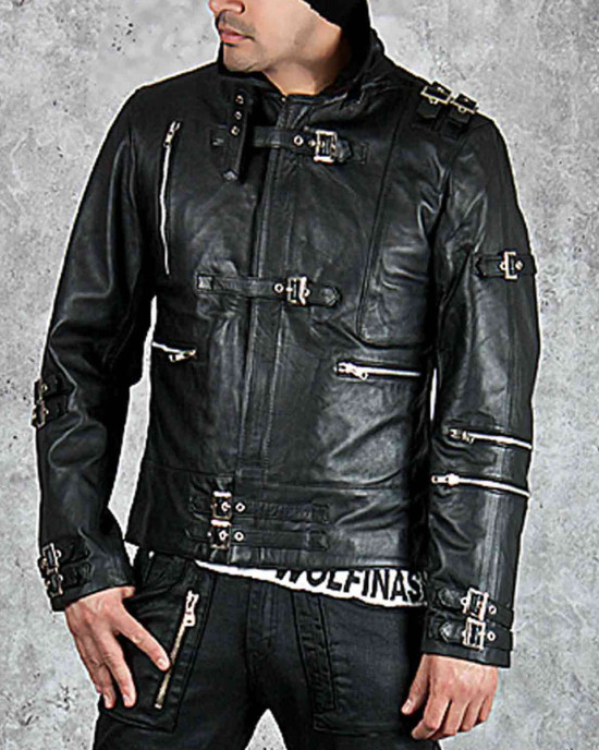 Bad Michael Jackson Black Leather Jacket