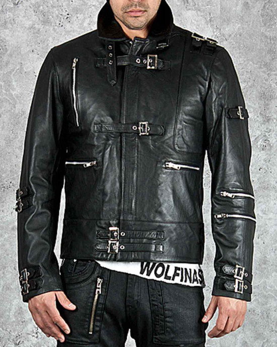 Bad Michael Jackson Black Leather Jacket