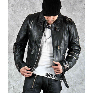 Bad Michael Jackson Black Leather Jacket