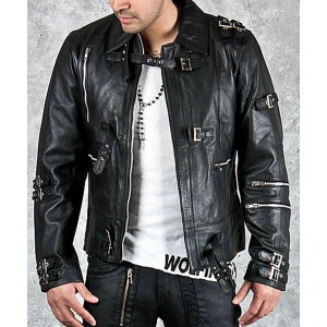Bad Michael Jackson Black Leather Jacket