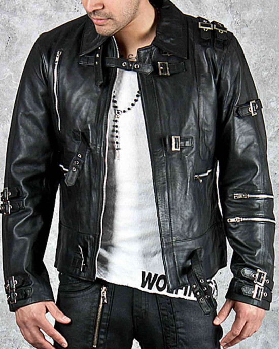 Bad Michael Jackson Black Leather Jacket