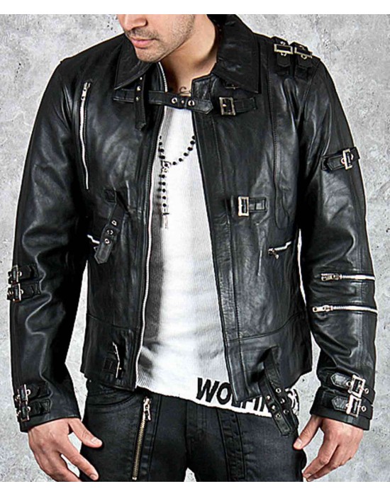 Bad Michael Jackson Black Leather Jacket