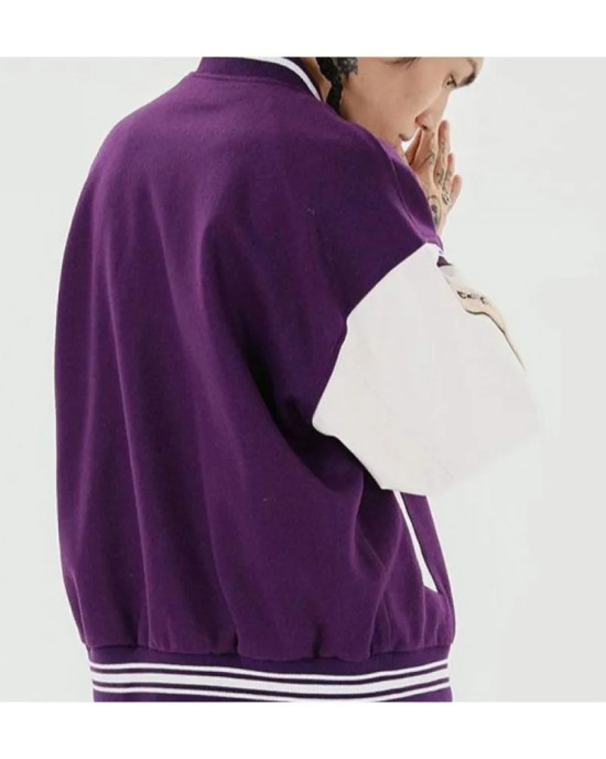 Bad To The Skeleton Bone Patchwork Jacket Bad To The Skeleton Bone Patchwork Jacket