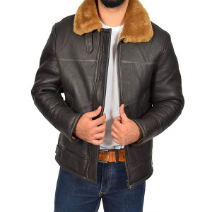 Bamboo Brown B3 Bomber Jacket