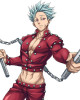 Ban Nanatsu No Taizai Red Jacket Ban Nanatsu No Taizai Red Jacket
