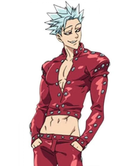 Ban Nanatsu No Taizai Red Jacket Ban Nanatsu No Taizai Red Jacket