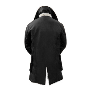 Bane Black Winter Shearling Coat