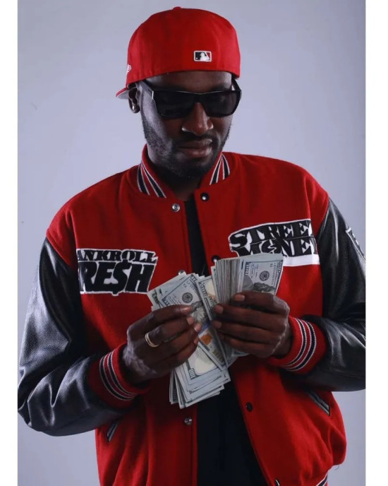 Bankroll Fresh Street Money Varsity Jacket