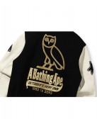 Bape A Bathing Ape OVO Varsity Jacket