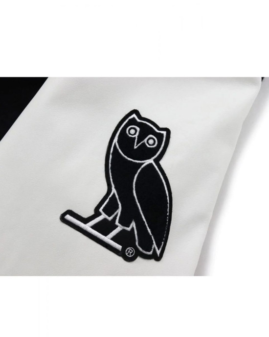 Bape A Bathing Ape OVO Varsity Jacket Bape A Bathing Ape OVO Varsity Jacket