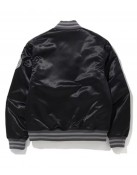 Bape A Bathing Ape Varsity Satin Jacket