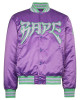 Bape A Bathing Ape Varsity Satin Jacket Bape A Bathing Ape Varsity Satin Jacket
