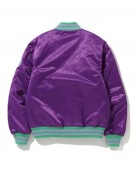 Bape A Bathing Ape Varsity Satin Jacket