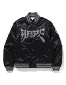 Bape A Bathing Ape Varsity Satin Jacket