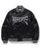 Bape A Bathing Ape Varsity Satin Jacket Bape A Bathing Ape Varsity Satin Jacket