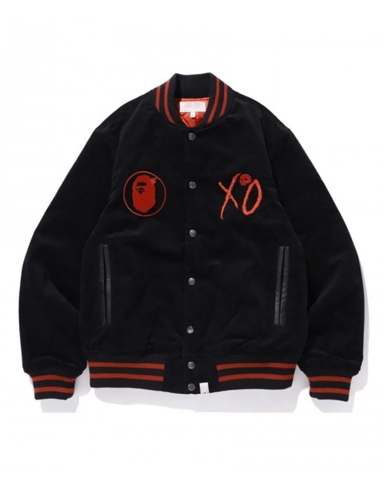 Bape A Bathing Ape XO Generals Varsity Jacket