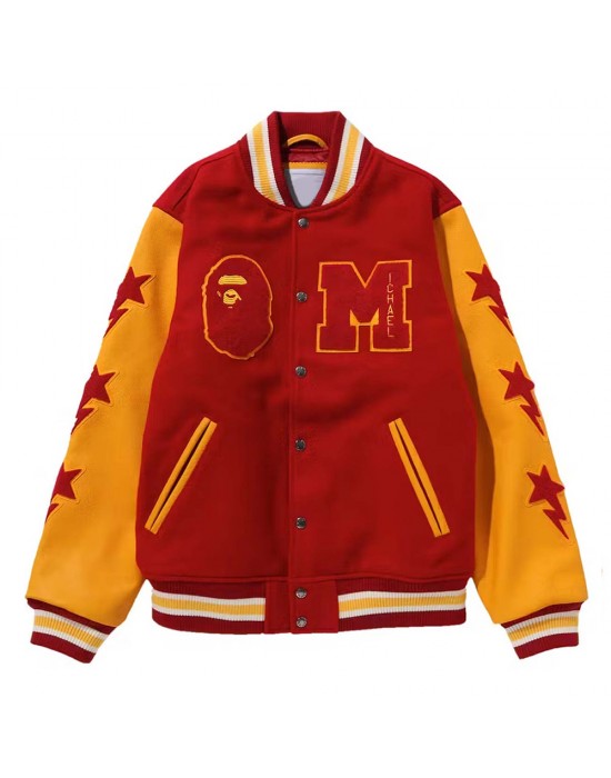 Bape Michael Jackson Varsity Jacket