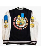 Bape Simpsons Baby Milo Varsity Jacket