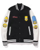 Bape Simpsons Baby Milo Varsity Jacket