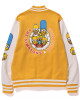 Bape Simpsons Baby Milo Varsity Jacket