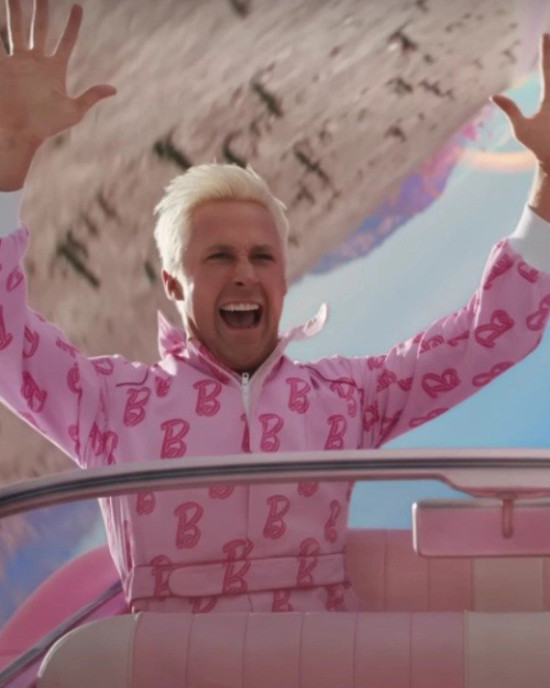 Barbie 2023 Ryan Gosling Pink Jacket Barbie 2023 Ryan Gosling Pink Jacket