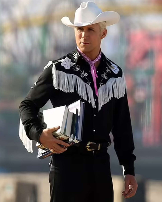 Barbie Ryan Gosling Black Jacket Barbie Ryan Gosling Black Jacket