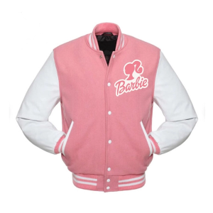 Barbie Varsity Wool/Leather Jacket