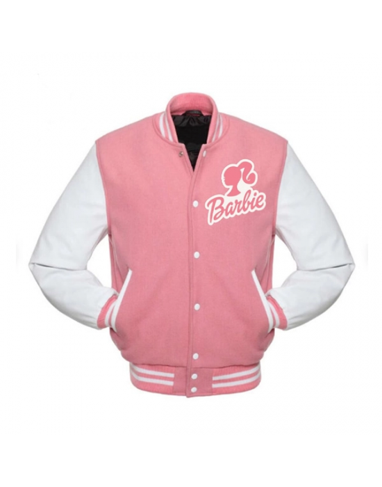 Barbie Varsity Wool/Leather Jacket