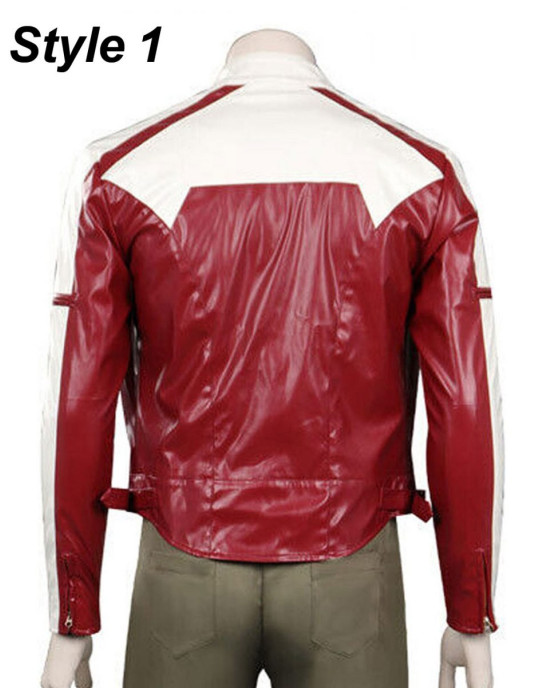 Barnaby Brooks Jr. Tiger & Bunny White and Red Jacket Barnaby Brooks Jr. Tiger & Bunny White and Red Jacket