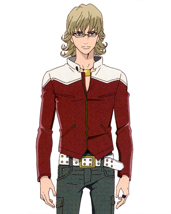Barnaby Brooks Jr. Tiger & Bunny White and Red Jacket Barnaby Brooks Jr. Tiger & Bunny White and Red Jacket