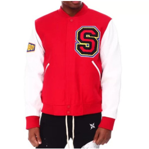 Bart Simpson Varsity Jacket