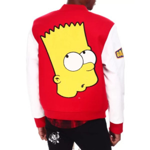 Bart Simpson Varsity Jacket