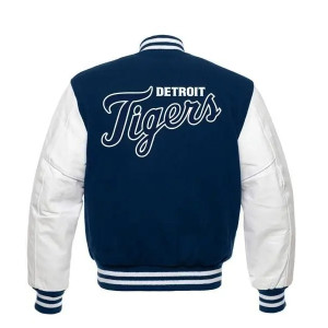 Baseball Team Detroit Tigers Bomber Jacket
