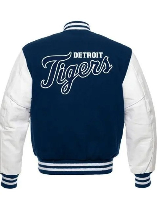Baseball Team Detroit Tigers Bomber Jacket Baseball Team Detroit Tigers Bomber Jacket