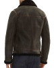Batisto Vintage Brown Aviator Shearling Bomber Jacket Batisto Vintage Brown Aviator Shearling Bomber Jacket