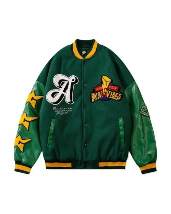 Battle Vibes Varsity Jacket