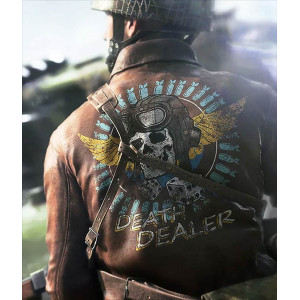 Battlefield 5 Brown Leather Bomber Jacket
