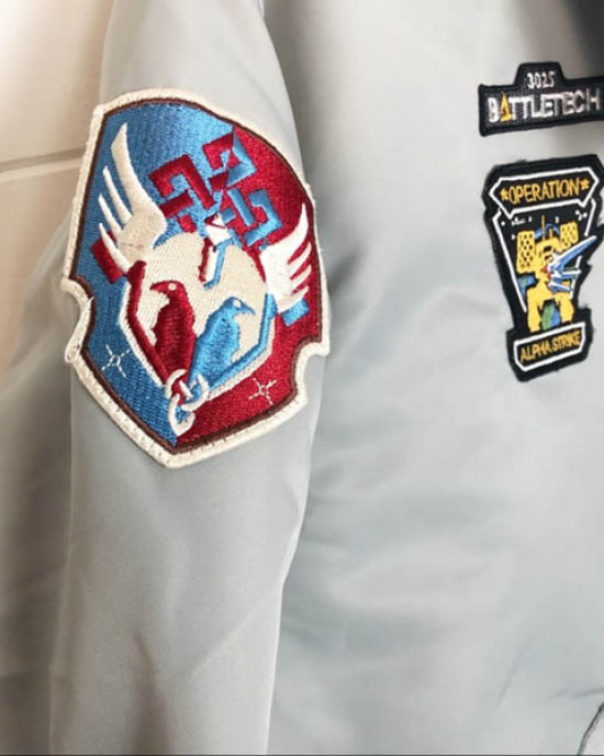 Battletech Mechwarrior Flight Jacket Battletech Mechwarrior Flight Jacket