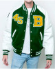 Baylor Collegiate University Green and White Jacket