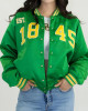Baylor University Bears Vintage Green Satin Jacket Baylor University Bears Vintage Green Satin Jacket