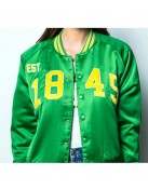 Baylor University Bears Vintage Green Satin Jacket