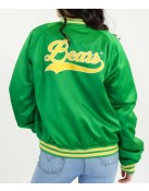 Baylor University Bears Vintage Green Satin Jacket