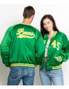 Baylor University Bears Vintage Green Satin Jacket