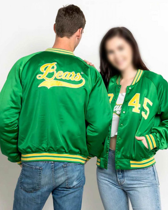 Baylor University Bears Vintage Green Satin Jacket Baylor University Bears Vintage Green Satin Jacket