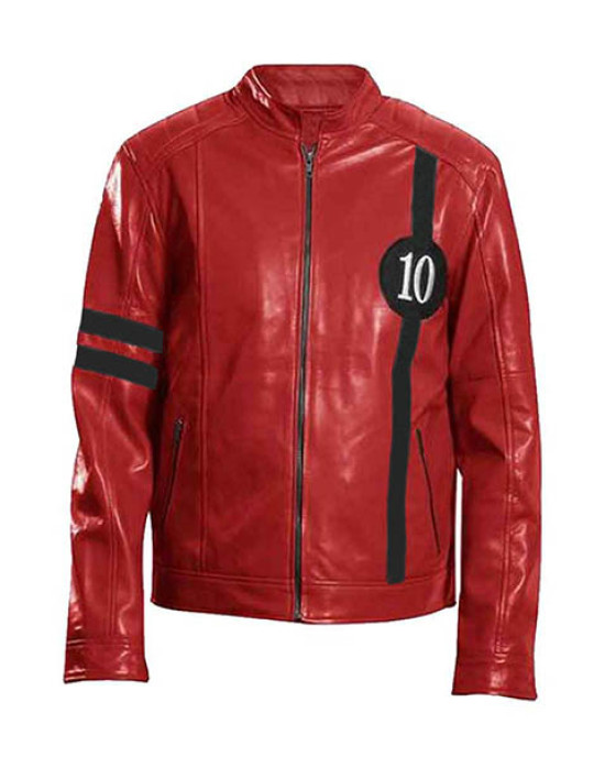 Ben 10 Alien Force Albedo Leather Jacket
