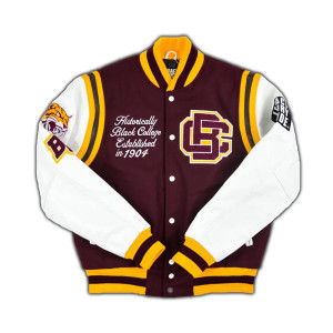 Bethune-Cookman University Motto 2.0 Varsity Jacket
