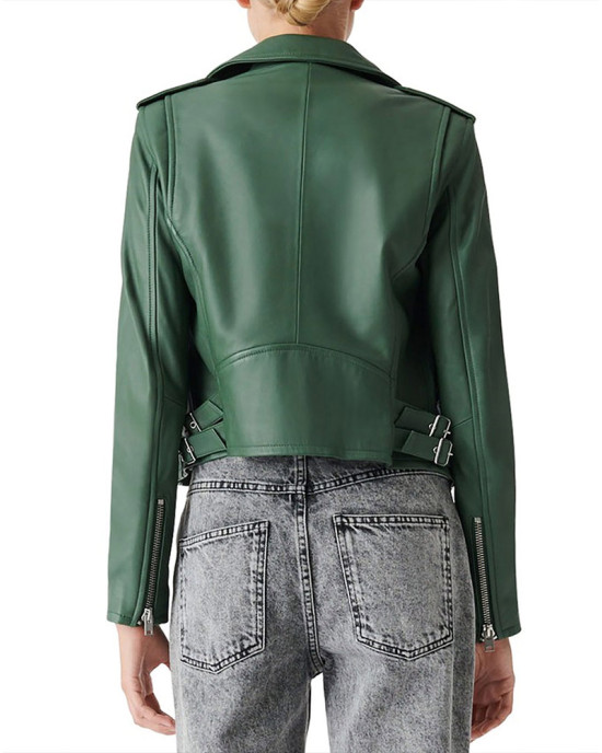 Big Sky S03 Katheryn Winnick Green Leather Jacket Big Sky S03 Katheryn Winnick Green Leather Jacket