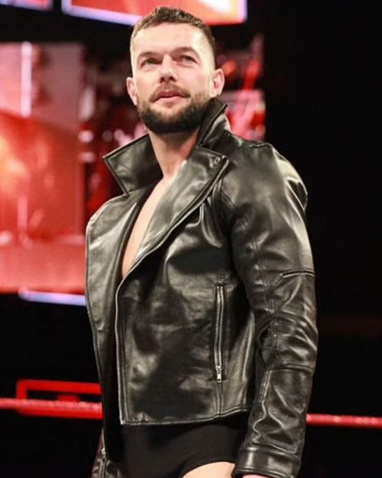 Biker Finn Balor Club WWE Leather Jacket Biker Finn Balor Club WWE Leather Jacket