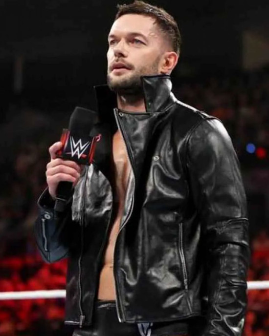 Biker Finn Balor Club WWE Leather Jacket Biker Finn Balor Club WWE Leather Jacket