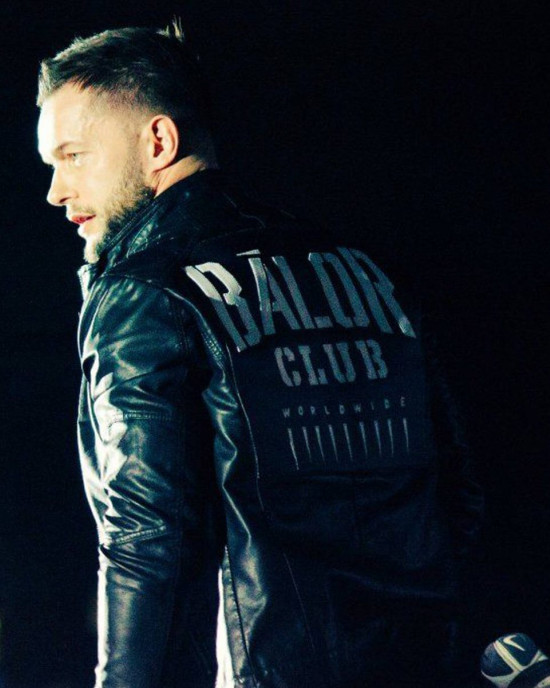 Biker Finn Balor Club WWE Leather Jacket Biker Finn Balor Club WWE Leather Jacket